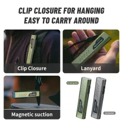 NATUREHIKE EDC01: Ultrajasna i ładowalna latarka, idealna na wędrówki